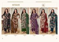 Alok suits intisaar cambric cotton wholesale dress materials in surat - wholesale export